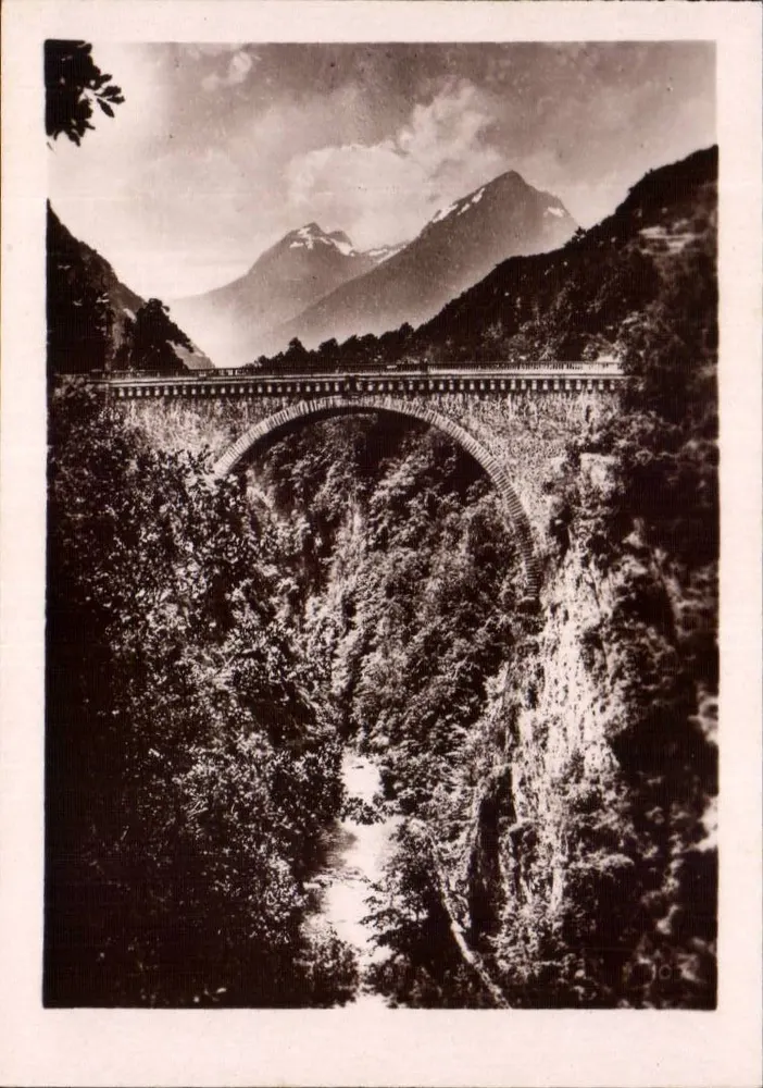 Ponte do colo da Escada — vista panorâmica — editor desconhecido, n° de série 102 - Frente