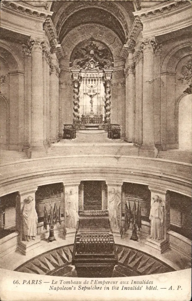 Das Grab des Kaisers in den Invaliden — Paris — A. P. — n°66 - Vorderseite