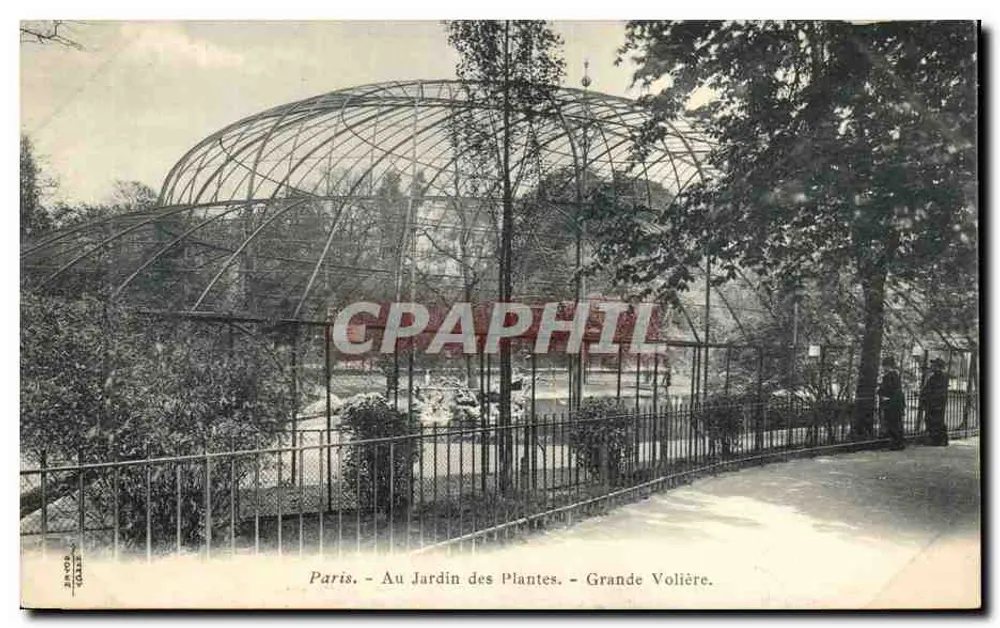 Paris - Am Jardin des Plantes - Grande Volière - Vorderseite