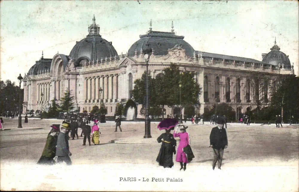 PARIS - O Pequeno Palácio — editor desconhecido, número de série não visível - Frente