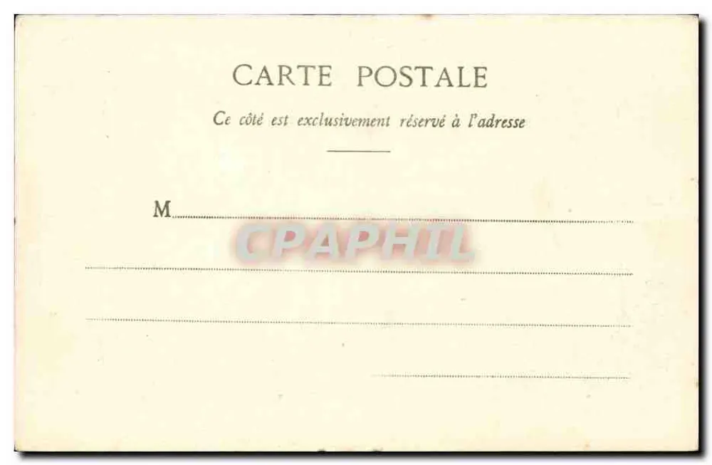Paris - Teatro Francês — vista da praça com carruagem e pedestres — editor não visível, n° de série 75 - Verso