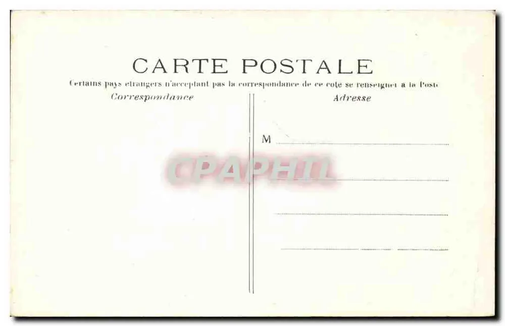 Paris — Église de la Madeleine — C. M. n°140 - Verso