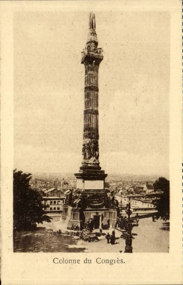 Colonna del Congresso — Parigi — editore non identificato, numero di serie non visibile - Recto