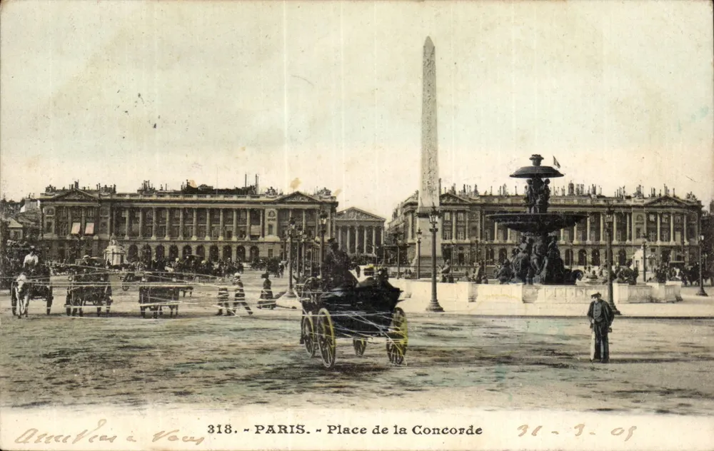 Place de la Concorde — Paris — Amatier & Vaugel - Frente