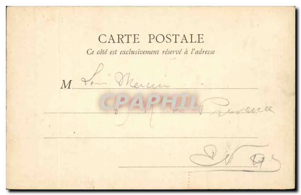 Parc Monceau - A Rotonda — Paris — B. F. PARISON, n°72 - Verso