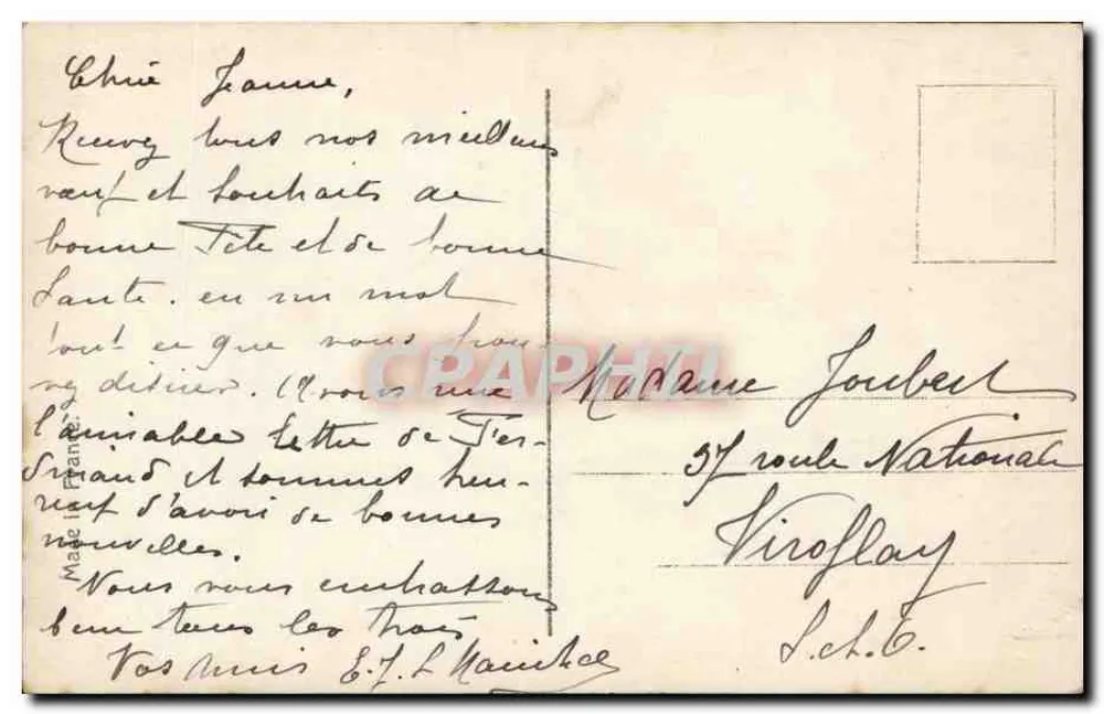 Junge Frau in Seidenkleid — Blumenkrone — Verlag REX, Nr. 4488 - Rückseite