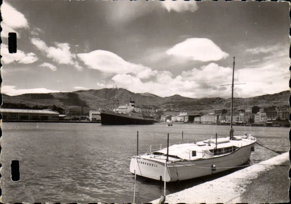 Port-Vendres — Der Hafen und die Stadt - Vorderseite