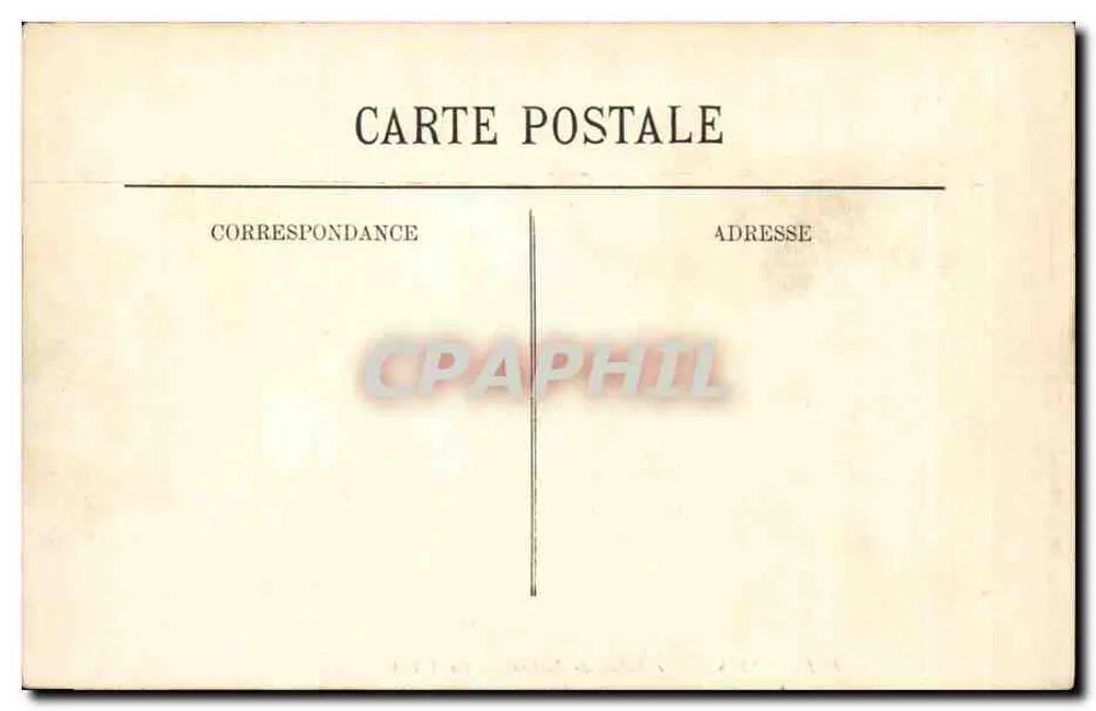 Paris — O Palácio da Justiça — A Fachada — LL — n° 802 - Verso