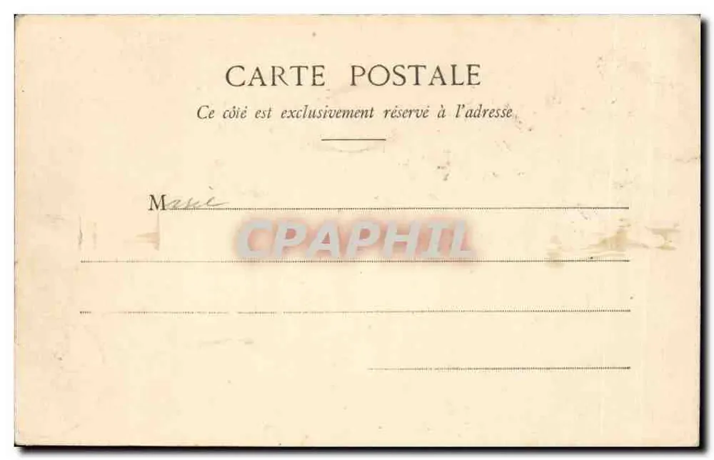 Paris - A Estação Norte — vista do edifício com estátuas e carruagens a cavalo — editor A. Parisot, n° 37 - Verso