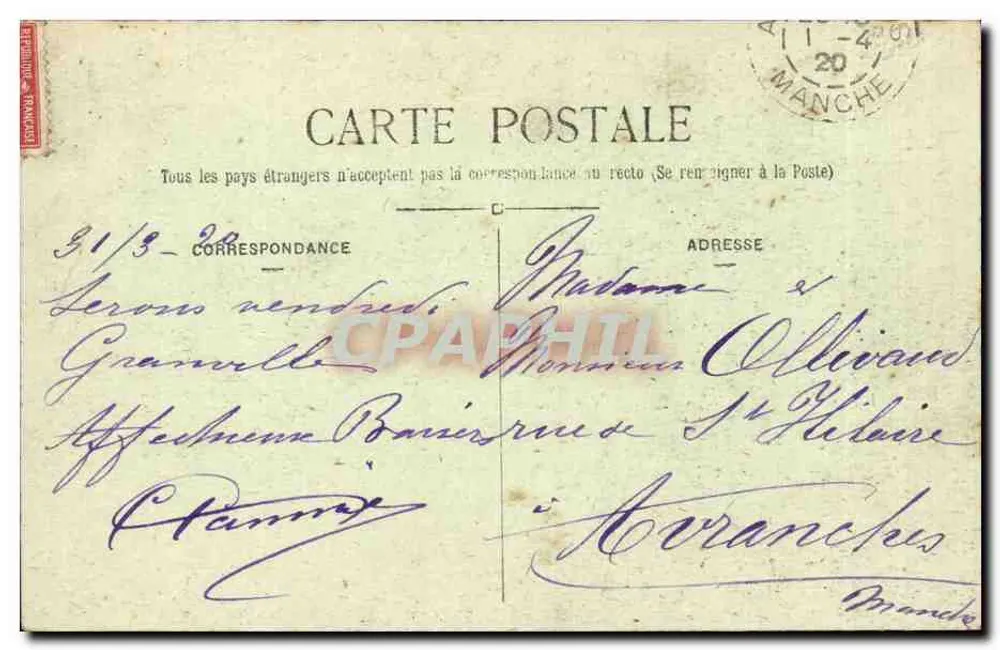 Paris — Der Pont Alexandre III und die Esplanade des Invaliden — Unbekannter Verlag, Nr. 180 - Rückseite