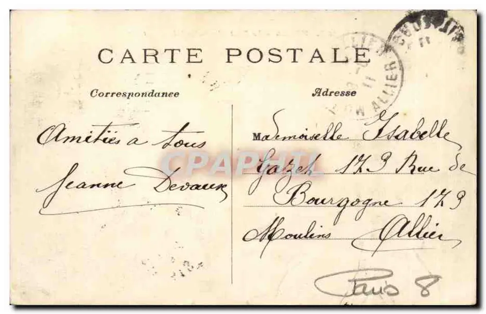 Paris — O Ponte Alexandre III — G.M. n°35 - Verso