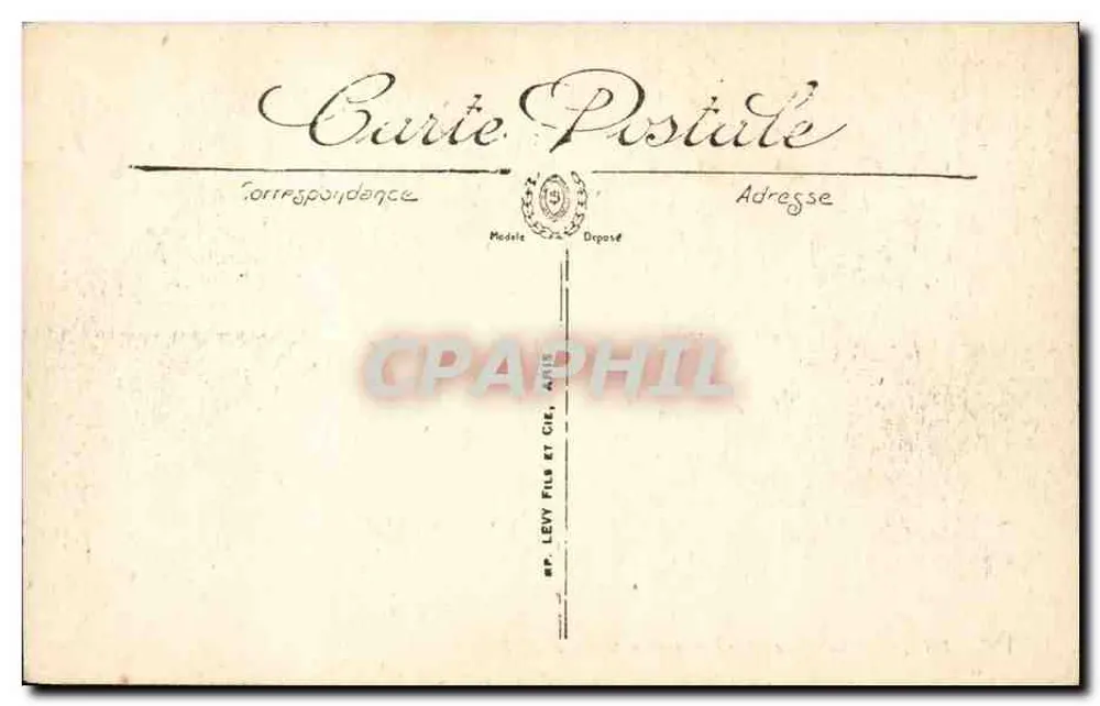 Paris — A Place de la Concorde e a Seine — O Obélisque — Editor L. L. (n° 710) - Verso
