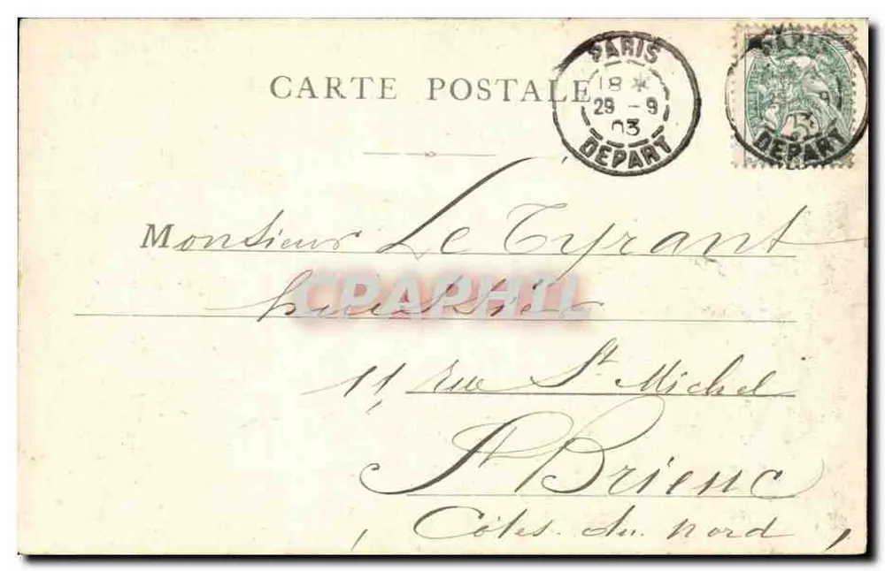 Paris — O Pont Alexandre III — editor R. Amadhi - Verso