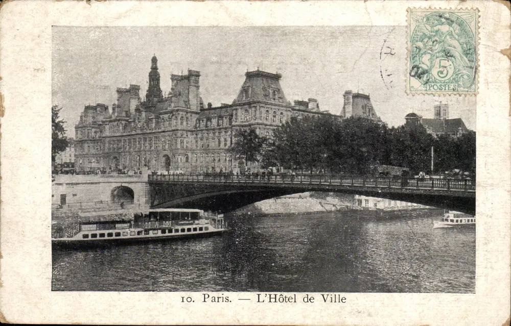 Paryż — Urząd Miasta — Wydawca 'Petit Parisien', nr 10 - Awers