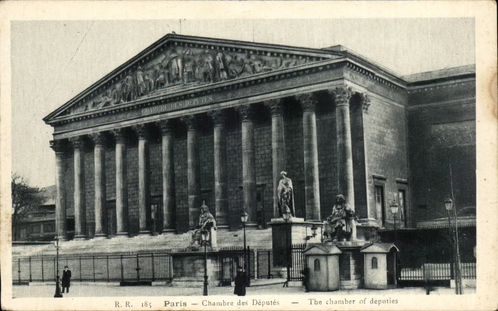 Sala dos Deputados — Paris — R.R. 185 - Frente