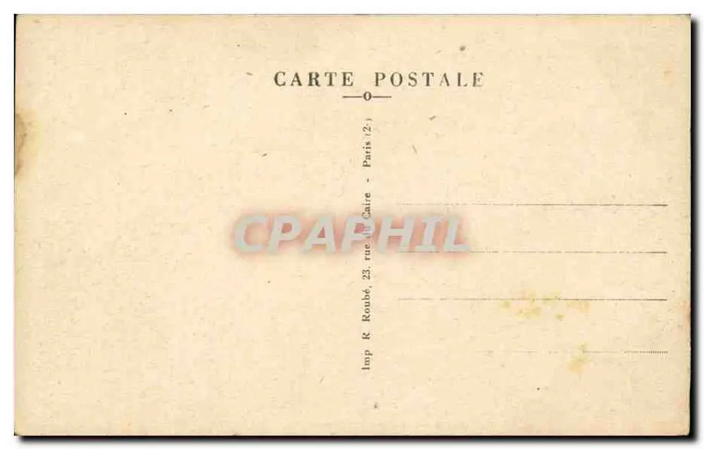 Sala dos Deputados — Paris — R.R. 185 - Verso