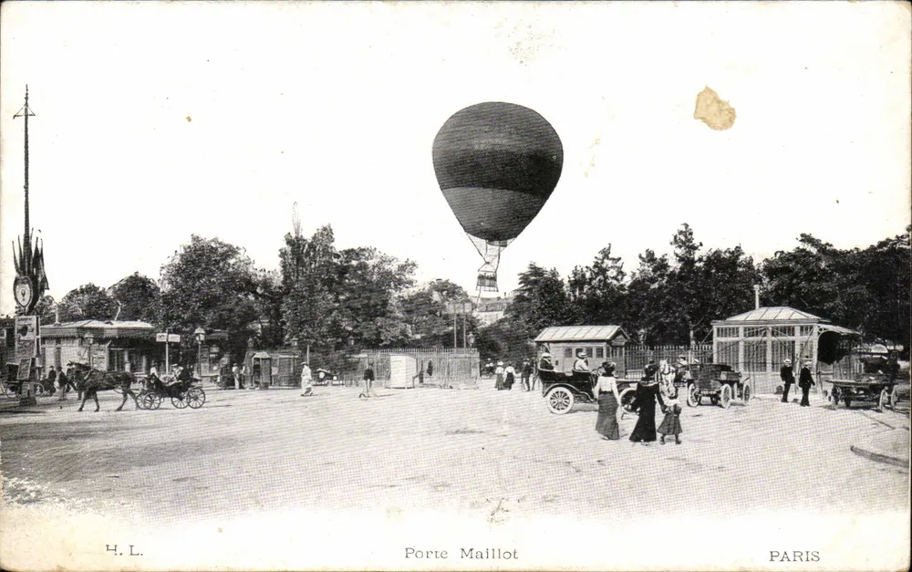 Porta Maillot — Paris — H.L. n° 14 - Frente