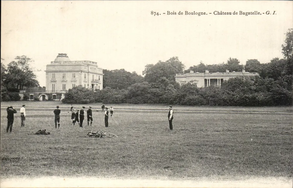Bois de Boulogne - Schloss Bagatelle — G.I. n°874 - Vorderseite