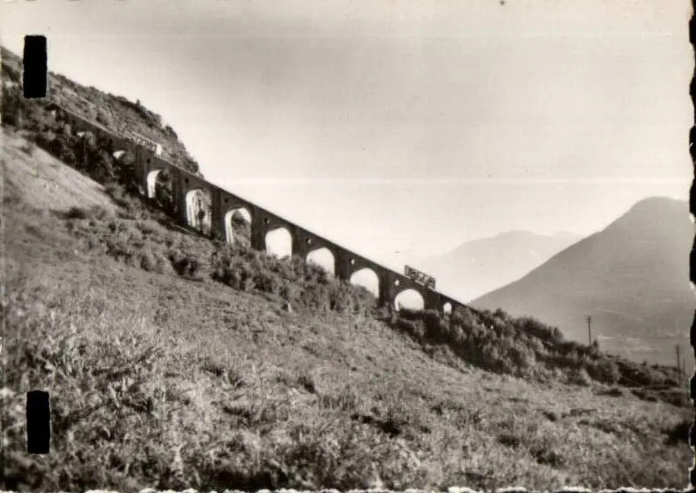 Lourdes - O funicular do Pic du Ger — n°9 - Frente