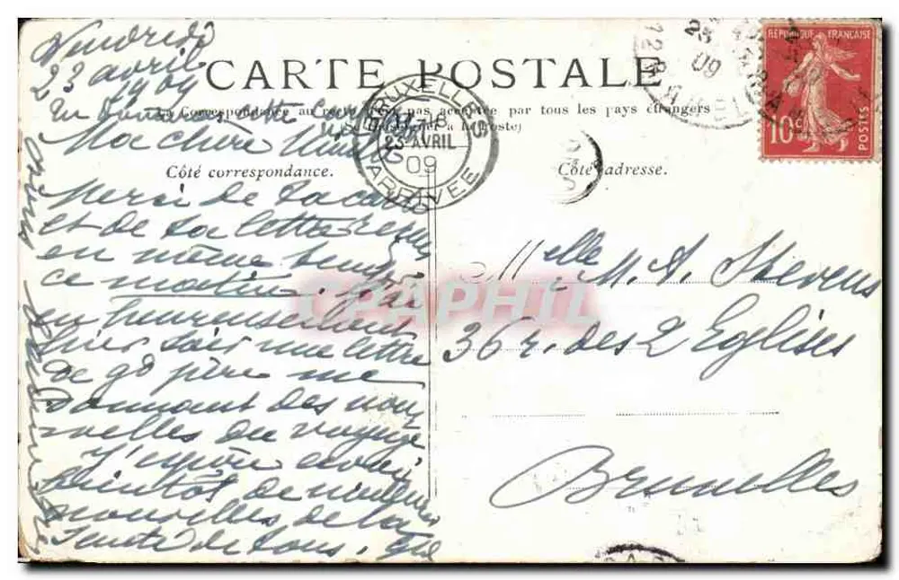 Paris — Die Bastille und die Säule von Juli — Verlag: DORE - Rückseite