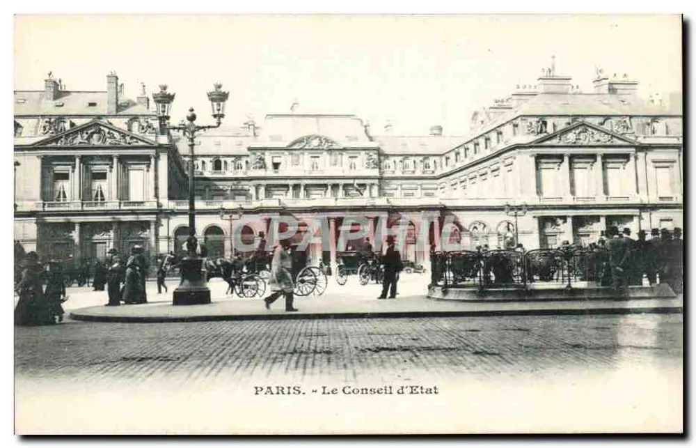 Paris — O Conselho de Estado — editor Oraphitha - Frente