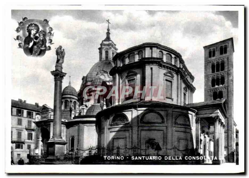 Turin - Wallfahrtskirche der Consolata — Verlag nicht angegeben, Seriennummer nicht sichtbar - Vorderseite