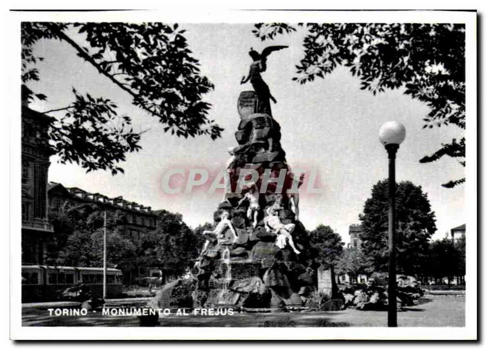 Turin - Denkmal für Frejus — Verlag nicht sichtbar, Seriennummer nicht sichtbar - Vorderseite