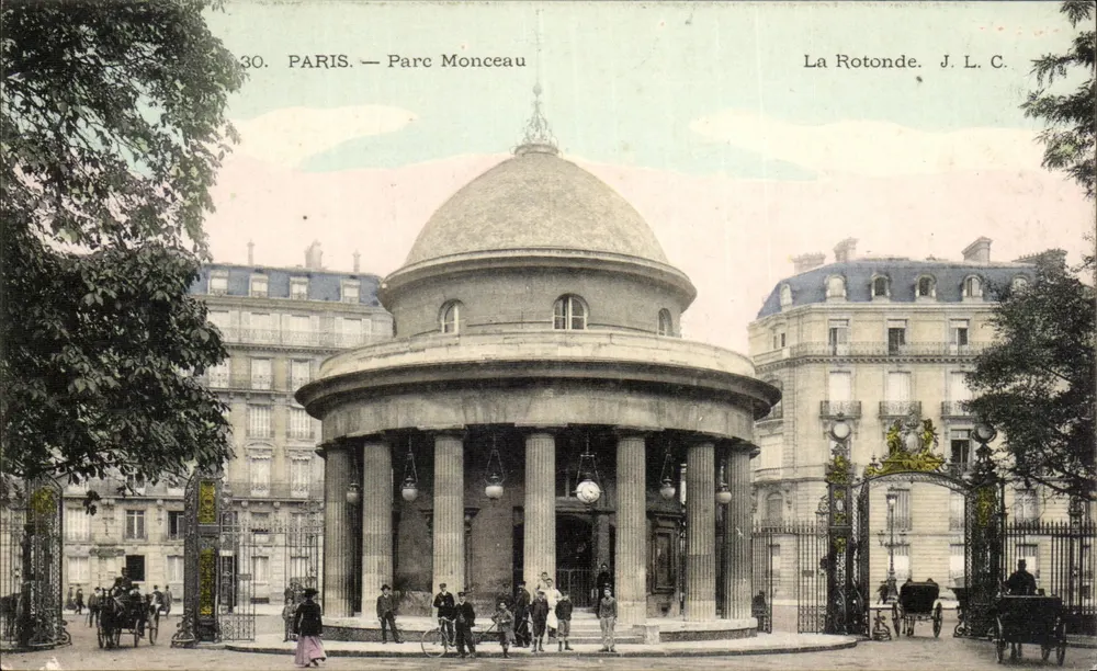 Paris — Parc Monceau — A Rotonda — J.L.C. n°30 - Frente