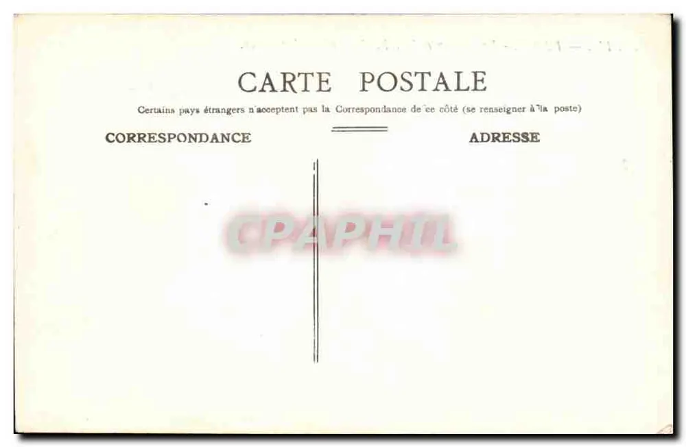 Paris — O Monumento de Pasteur e os Invalides — C.J. 1445 - Verso