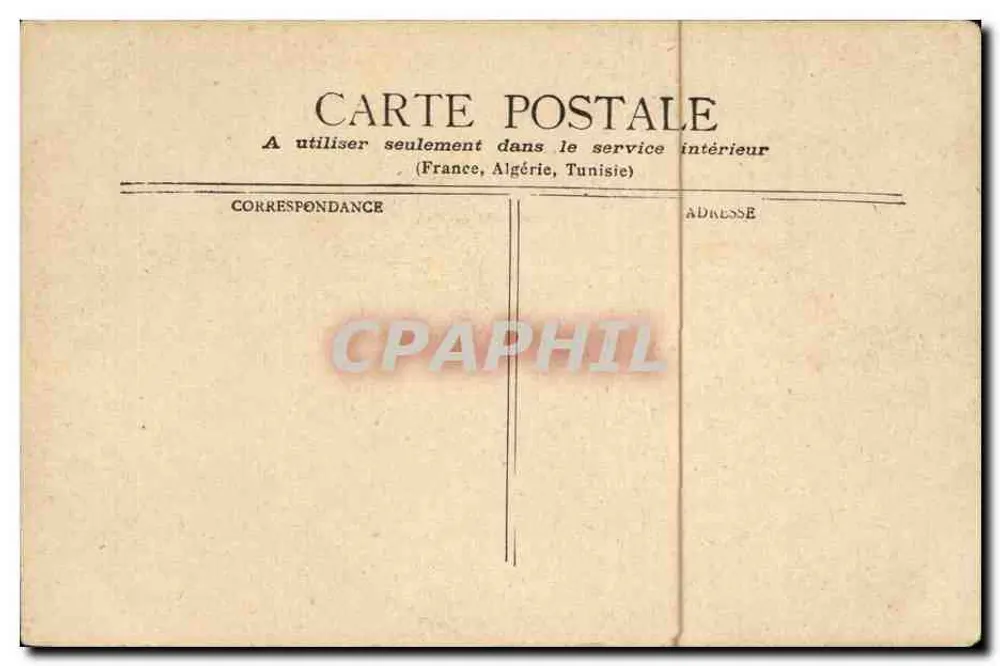Paris - O Panteão — vista da fachada clássica com cúpula e colunatas — editor não identificado - Verso