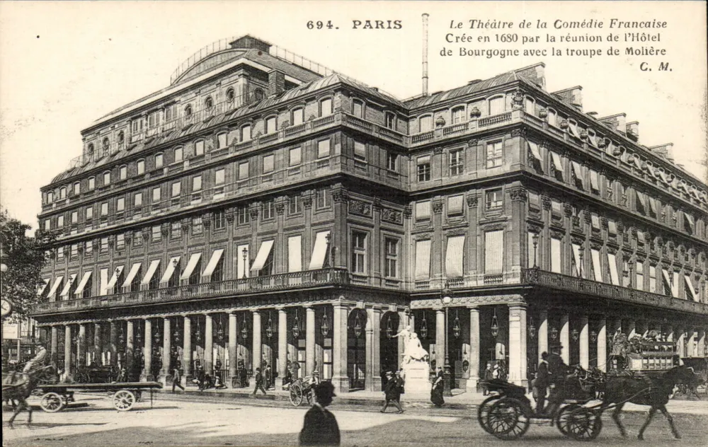 Das Theater der Französischen Komödie — Paris — Verlag C.M., Nr. 694 - Vorderseite