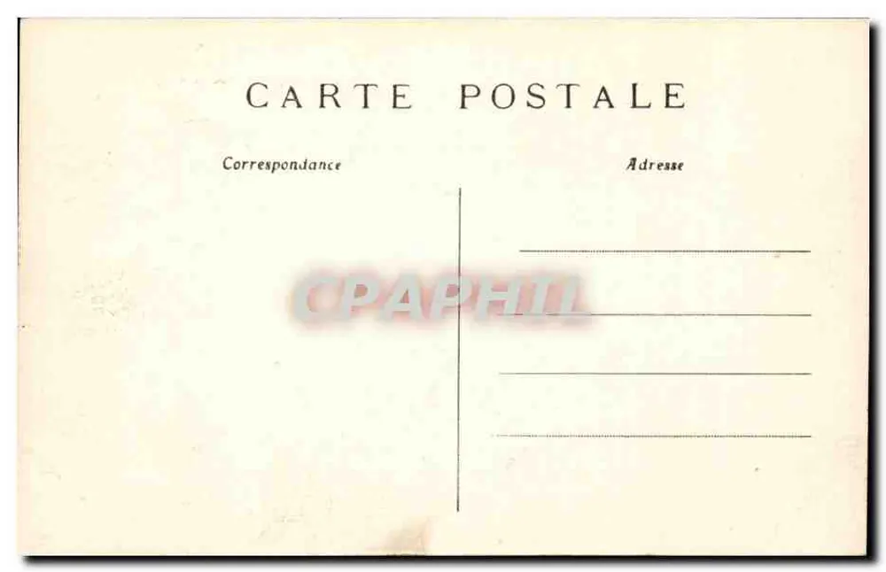Das Theater der Französischen Komödie — Paris — Verlag C.M., Nr. 694 - Rückseite