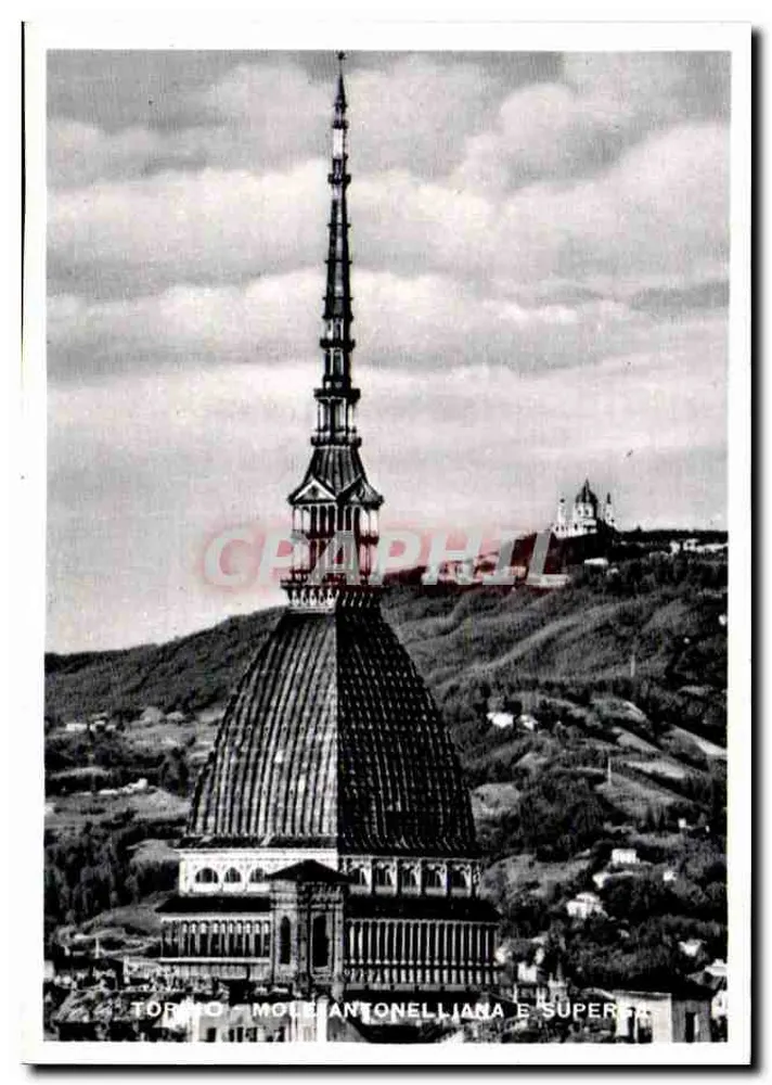 Turin - Mole Antonelliana und Basilica di Superga - Vorderseite