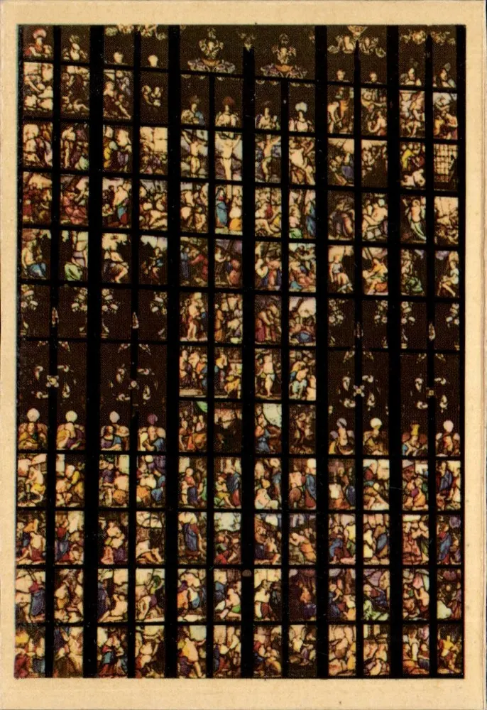 Vitrata do Duomo — História do Velho Testamento - Frente