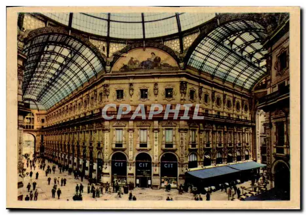 Galleria Vittorio Emanuele II — Milão — editor desconhecido, n° de série não visível - Frente