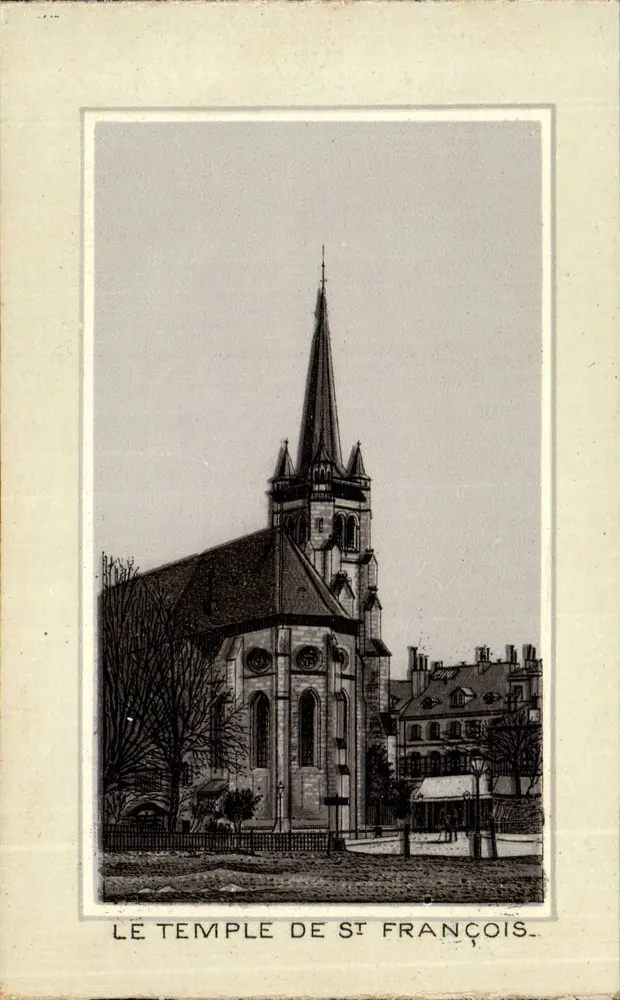 Der Tempel von St. François — Verleger nicht sichtbar - Vorderseite