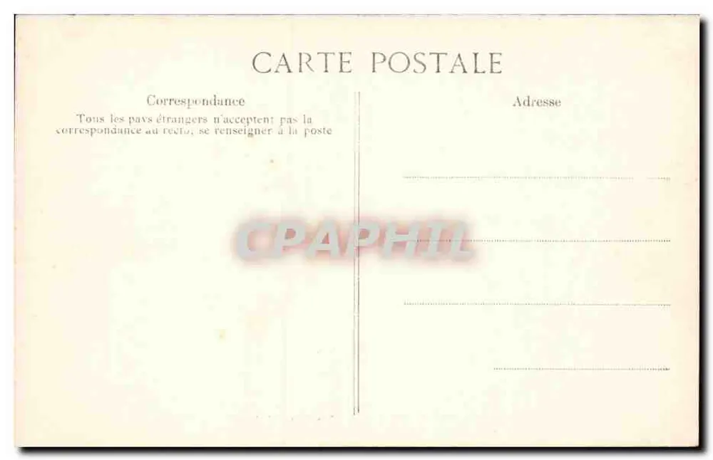 Paris — A Madeleine — Editor ELD, n° 4083 - Verso