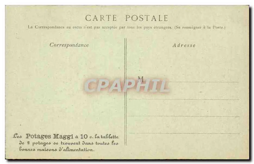 Paris. 15 — Igreja de São Germain-l'Auxerrois — Maggi's - Verso