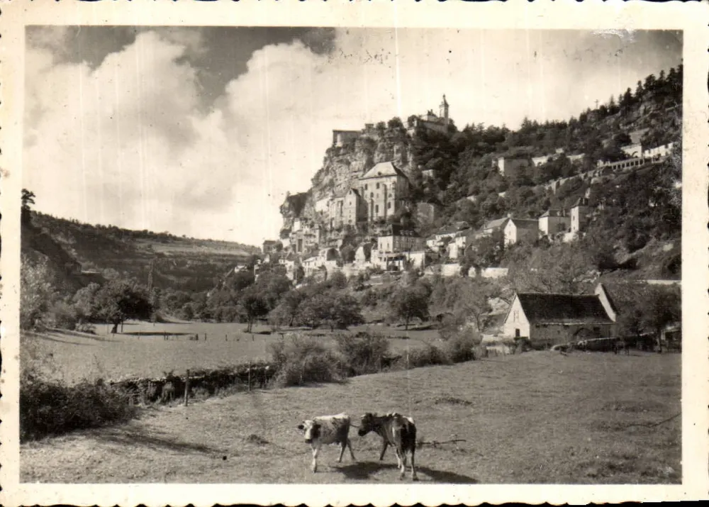 Rocamadour — Vista geral — Edit. YVON - Repr. int. - Frente