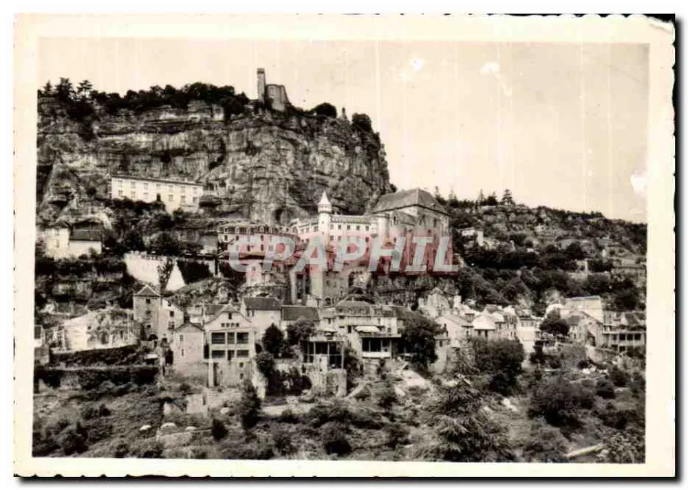 Rocamadour — Vue générale — Edit. YVON - Frente