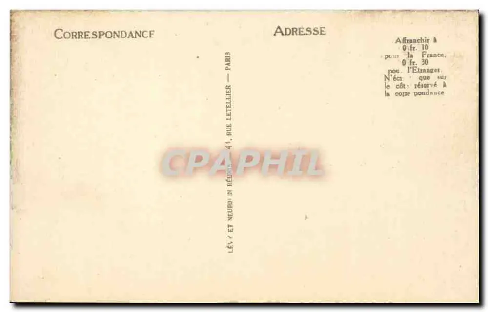Paris — Le Luxembourg — La Fontaine de Carpeaux — I.L. - Rückseite
