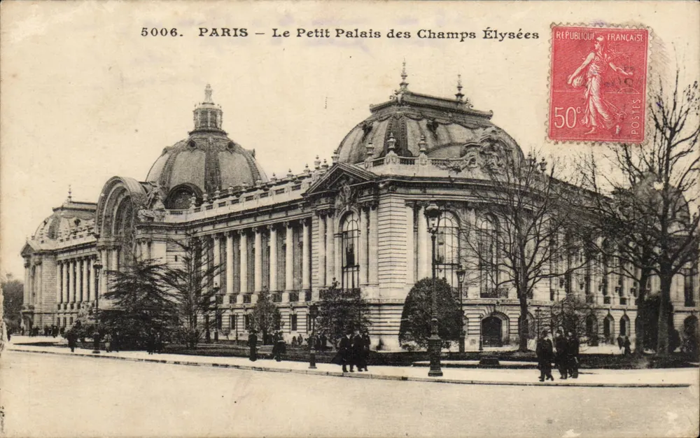PARIS – O Pequeno Palácio dos Campos Elísios — editor F. Tardot, n° 5006 - Frente