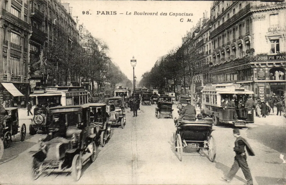 Paris — O Boulevard des Capucines — C M. n°98 - Frente