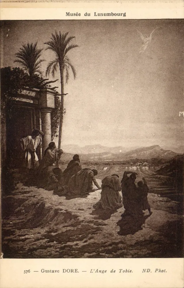 Der Engel Tobits — Gustave DORE — Musée du Luxembourg - Vorderseite