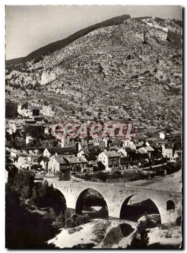 As Gorges do Tarn - Sainte-Enimie — Vista geral — n°7683 - Frente