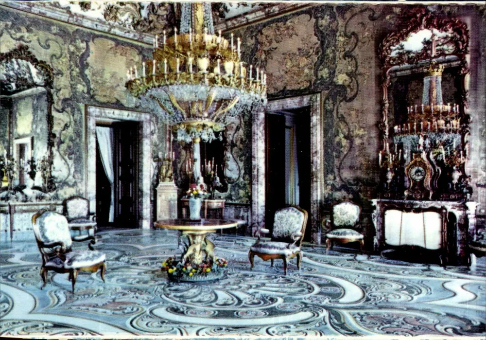 Palacio Real. Salón de Gasparini — Madryt — Editorial Patrimonio Nacional - Awers