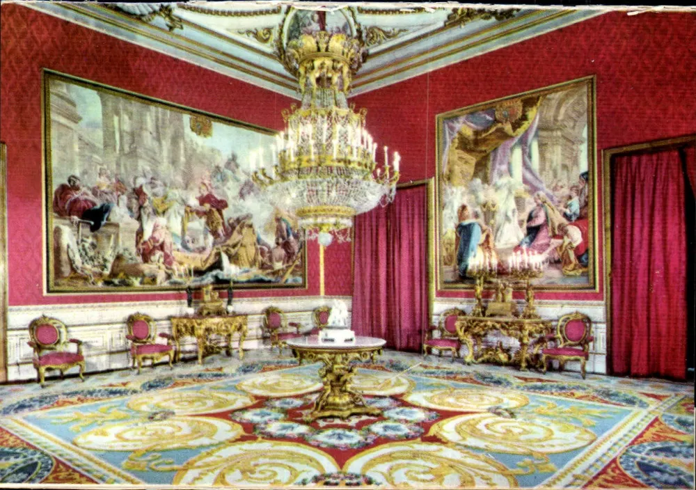 Palácio Real - Antecâmara da Rainha Maria Cristina - Frente