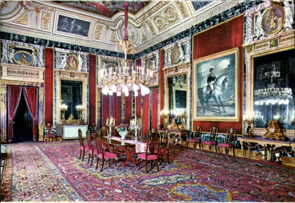 Koninklijk Paleis - Dagelijks eetzaal — Madrid, 2012 — Editorial Patrimonio Nacional - Voorkant