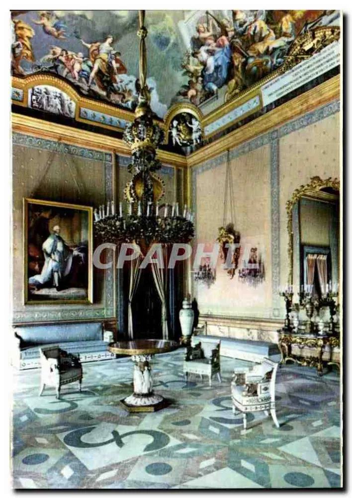 Salão de Carlos III — Palácio Real de Madrid — Editorial Patrimonio Nacional - Frente