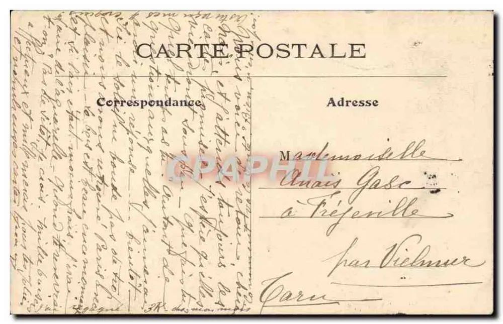 Saint-Germain-l'Auxerrois — Igreja de Paris — L. J. & Cie, Angoulême-Paris - Verso
